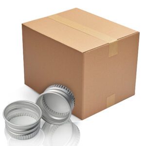 Box Of 18mm Aluminium Screw Caps