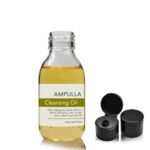 100ml Clear Glass Sirop Bottle With Flip Top Cap