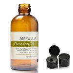 200ml Amber Glass Boston Bottle With Flip Top Cap