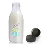 500ml Recycled Plastic Milk Bottle With Tamper Evident Cap