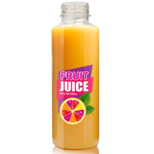 500ml Recycled Plastic Juice Bottle (No Cap)