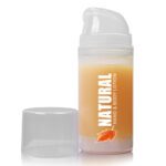 100ml Natural Airless Dispenser Bottle With Clear Over-Cap
