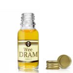 15ml Clear Glass Dram Bottle With Aluminium Cap