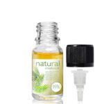 10ml Clear Glass Essential Oil Bottle With CRC Dropper Cap