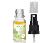 10ml Clear Glass Essential Oil Bottle With Atomiser Spray
