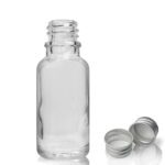 20ml Clear Glass dropper Bottle With Aluminium Cap