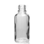 30ml Tall Clear Glass Dropper Bottle
