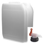 5 Litre UN Natural Stackable Jerry Can With DIN51 T/E Cap