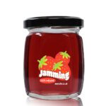 110ml Octagonal Glass Jam Jar With Lid