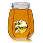 191ml Octagonal Glass Honey Jar