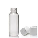 30ml Clear PET Bottle With Disc Top Cap