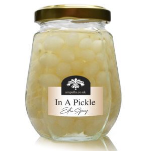 385ml Octagonal Clear Glass Food Jar With Lid