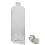750ml Clear Boston Bottle With Aluminium Cap