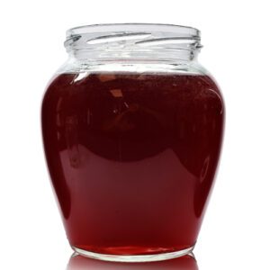 720ml Recycled Glass Jam Jar (No Cap)