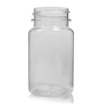 75ml Clear Plastic Pill Jar