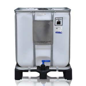 300 Litre New UN Approved IBC Container On A Plastic Pallet